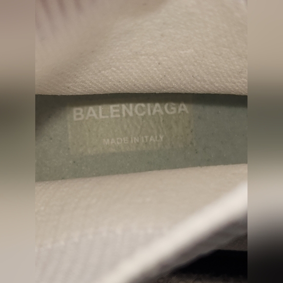 Luxury Trendy White Speed Stretch-Knit Sneakers Size 36 - Picture 11 of 15